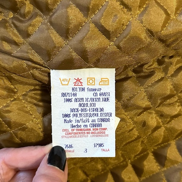 VINTAGE MILTON FAUX FUR BROWN COAT + HAT - Picture 8 of 9